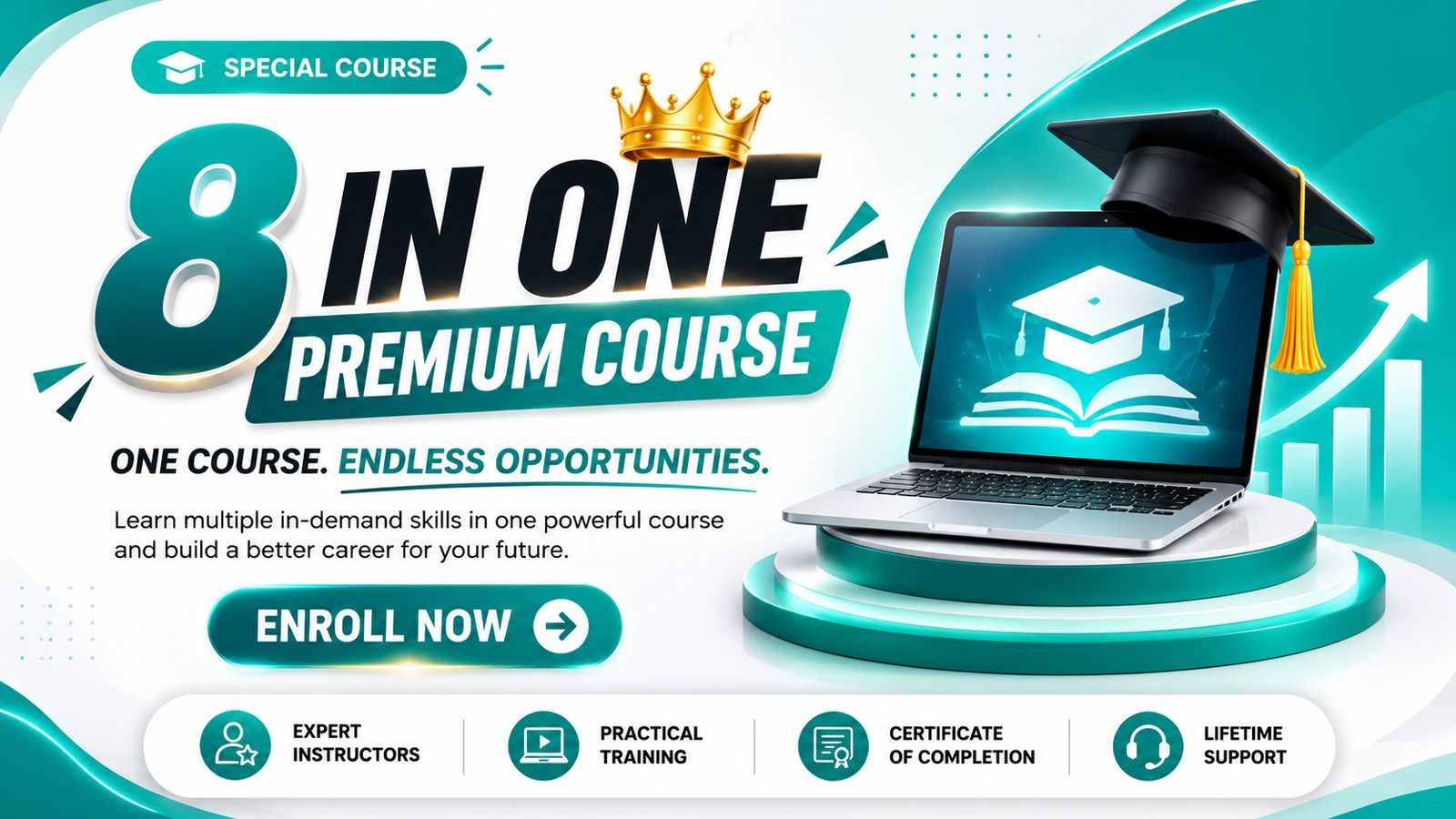 The Ultimate 8-in-One Special Program | 3-Month Certified Online & Offline Training